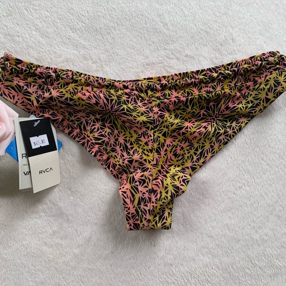NWT RVCA Hola Hombre Cheeky bikini swim bottoms - Picture 7 of 8